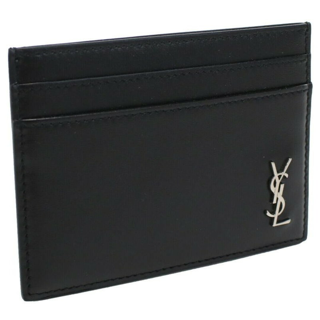 Saint Laurent(サンローラン)のサンローラン カードケース 607603 1JB0E 1000 レディースのファッション小物(名刺入れ/定期入れ)の商品写真