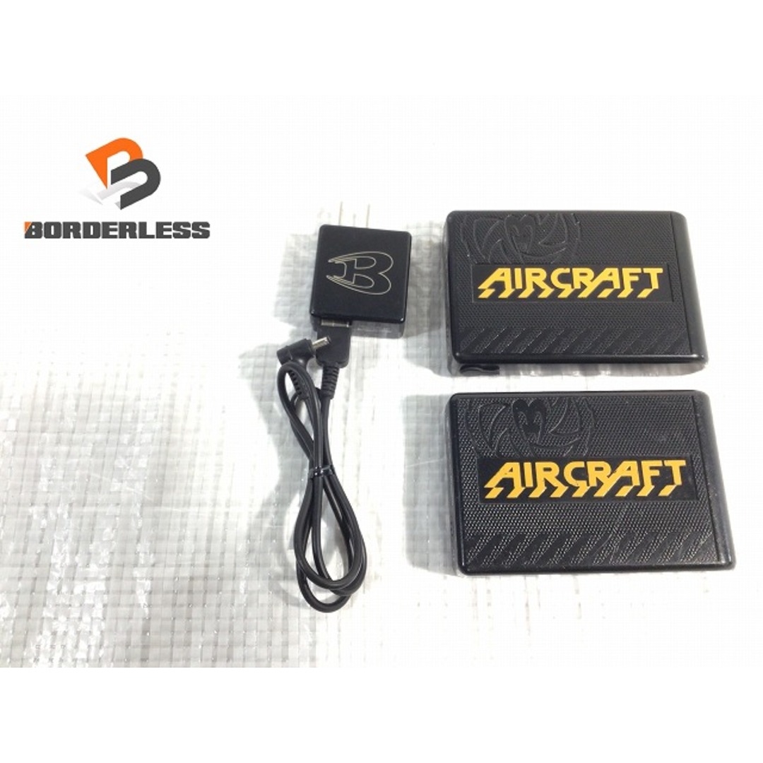 ☆品2個セット☆BURTLE バートル 12V 空調服用バッテリー AC230 ACアダプター付 エアークラフト 京セラ リチュウムイオン電池 76161