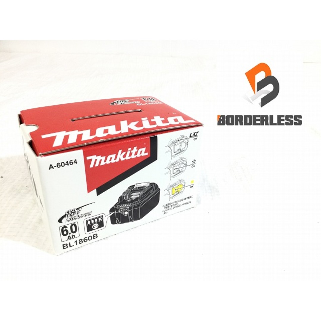 Makita - ☆未使用品☆makita マキタ 18V 6.0Ah 残量表示付 純正