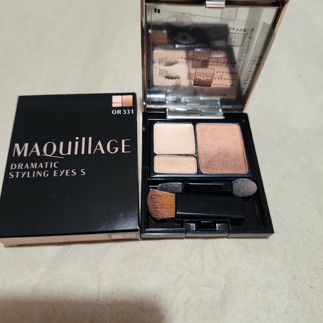 MAQuillAGE(マキアージュ)のマキアージュ ドラマティックスタイリングアイズＳ OR331 コスメ/美容のベースメイク/化粧品(アイシャドウ)の商品写真