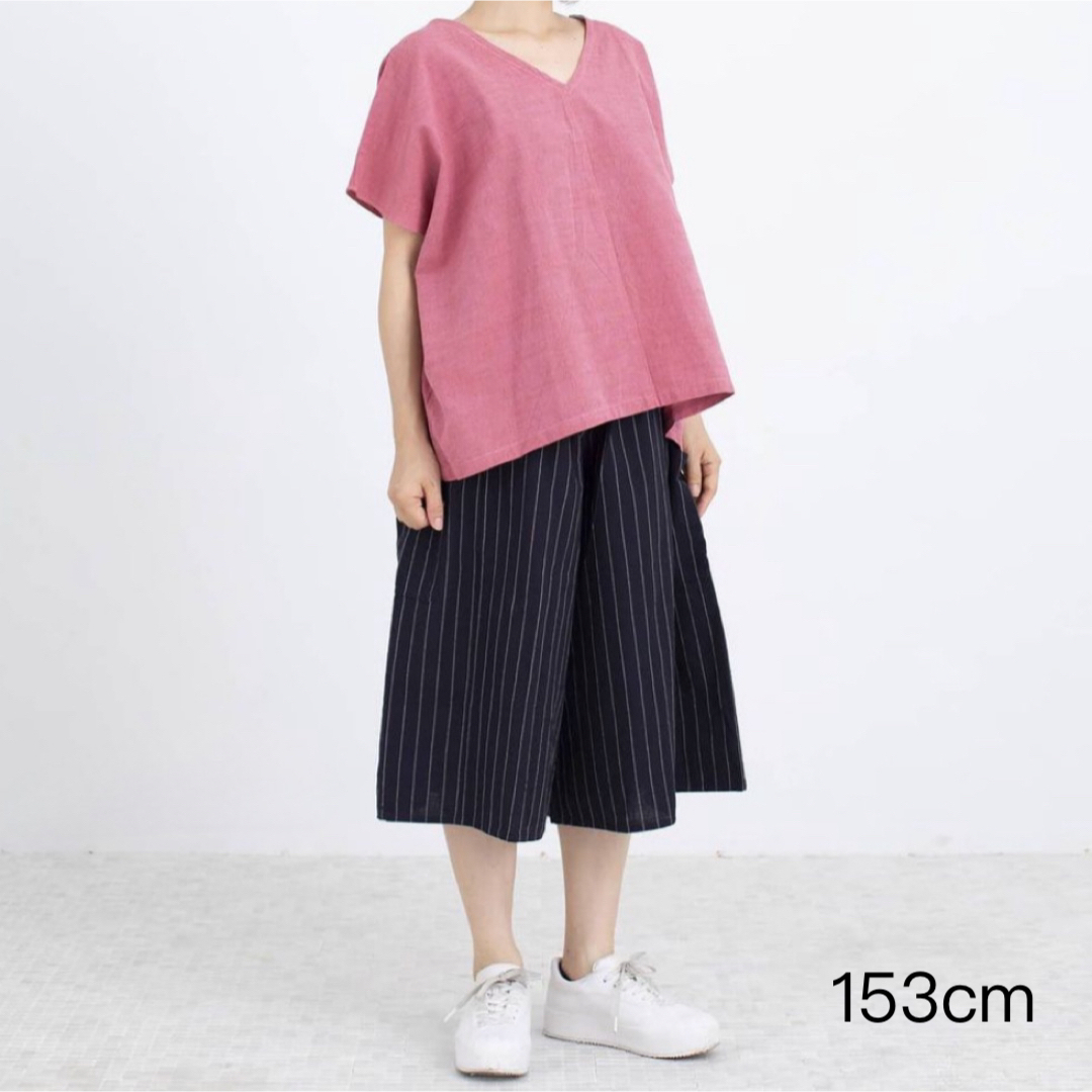 未使用☆人気カラー☆ヤンマ産業 yamma☆会津木綿 キュロット 標準丈
