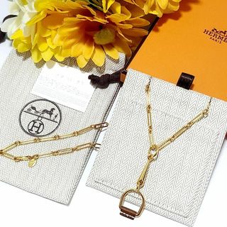 エルメス(Hermes)のエルメス☆★エリタージュエケストルPM☆ネックレス(ネックレス)