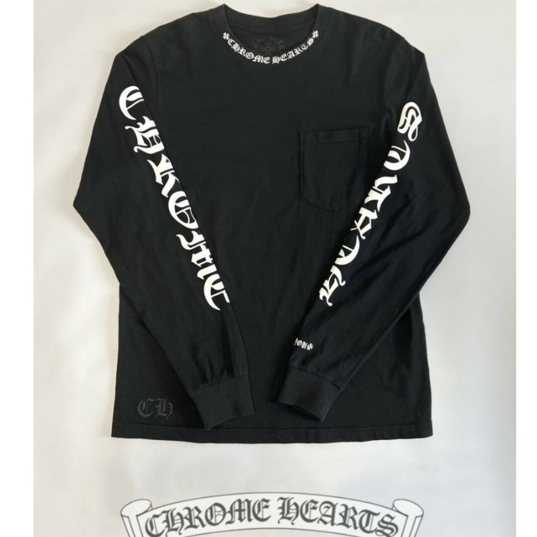 Chrome Hearts(クロムハーツ)のまにまに様　クロムハーツ　ロンT　M メンズのトップス(Tシャツ/カットソー(七分/長袖))の商品写真