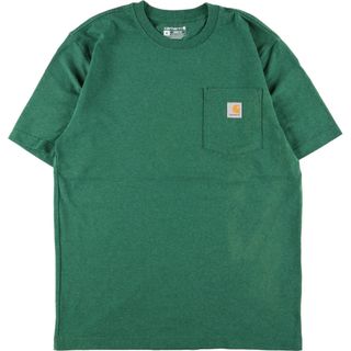 カーハート(carhartt)の古着 カーハート Carhartt Loose Fit 半袖 ワンポイントロゴポケットTシャツ メンズL /eaa359301(Tシャツ/カットソー(半袖/袖なし))