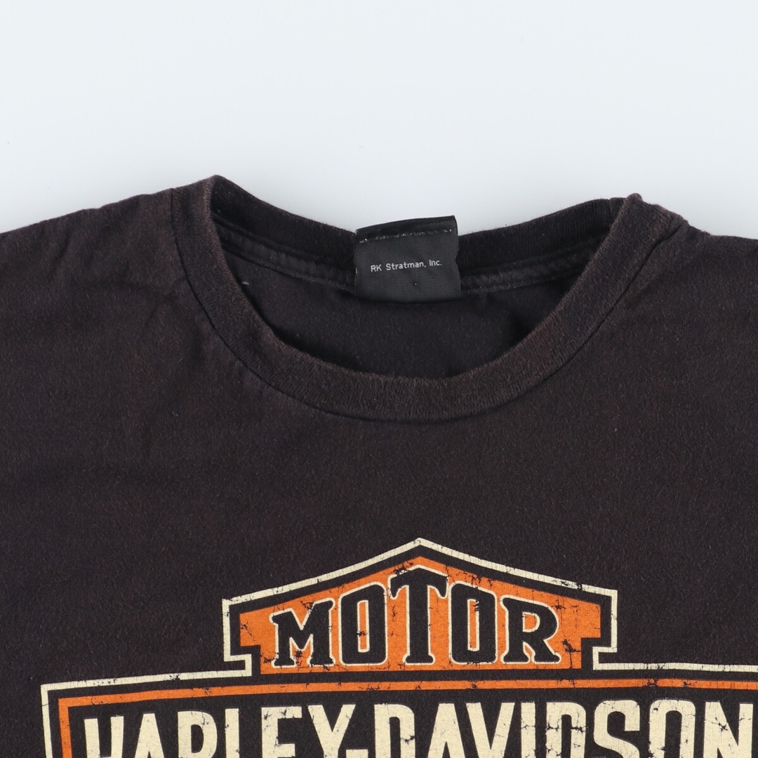 ハーレーダビッドソン Harley-Davidson 両面プリント モーターサイクル バイクTシャツ メンズS /eaa358636 5