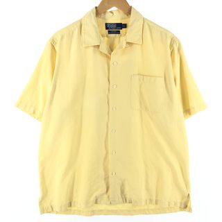 ラルフローレン(Ralph Lauren)の古着 90年代 ラルフローレン Ralph Lauren POLO by Ralph Lauren CALDWELL 半袖 ボックスシャツ メンズXL ヴィンテージ /eaa358861(シャツ)