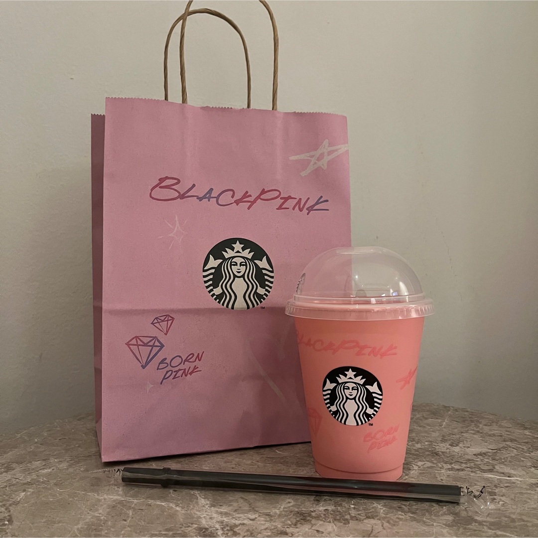 無くなり次第終了】BLACKPINK Starbucks コラボ 黒 | www.piazzagrande.it