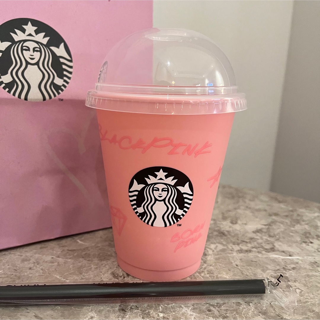 Starbucks - 【新品未使用】 スターバックス×BLACK PINKコラボの通販 ...