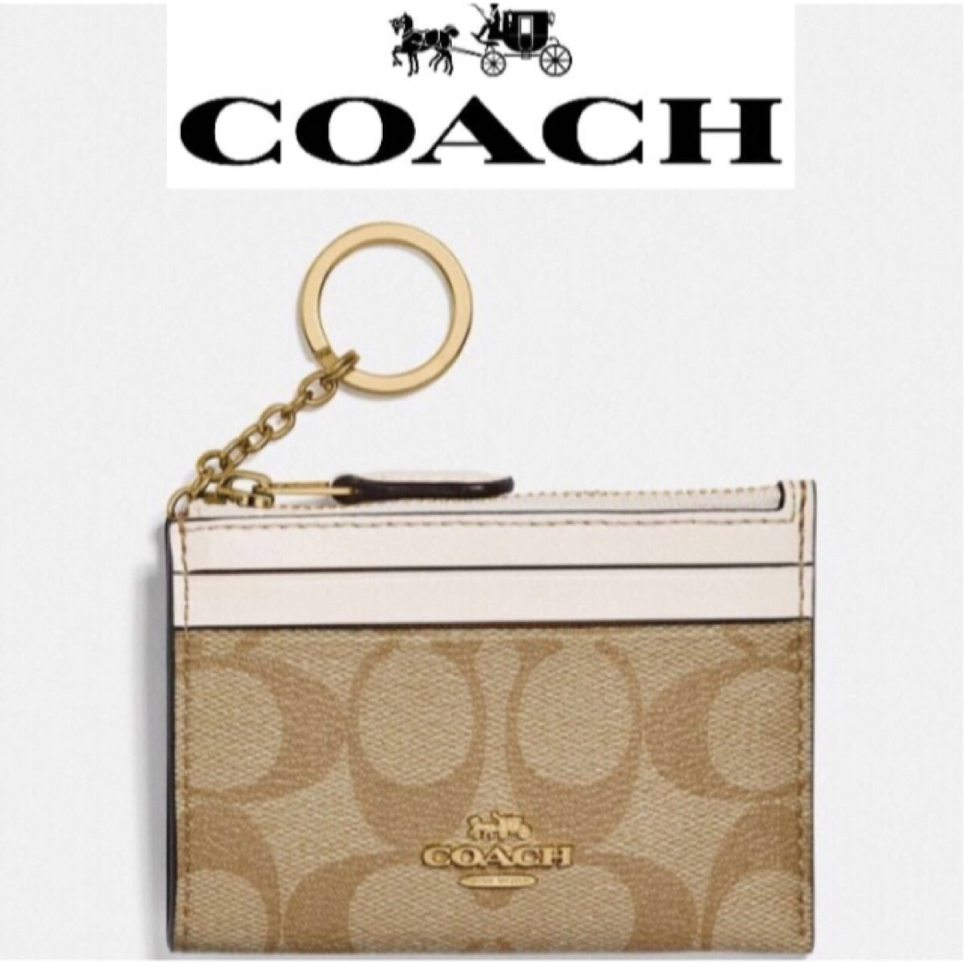 【未使用】coach コーチ コインケース カードケース 鑑定済 CO-307