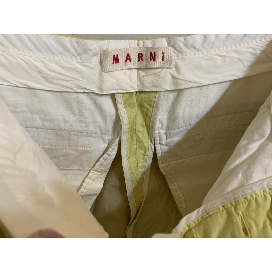 Marni(マルニ)のマルニ MARNI ショートパンツ コットンイエロー レディースのパンツ(ショートパンツ)の商品写真