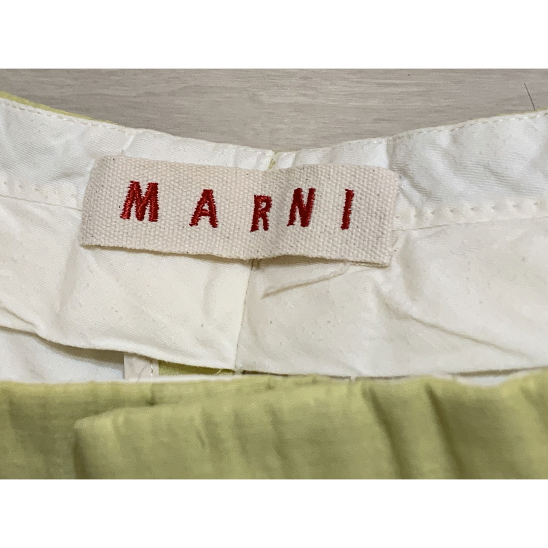 Marni(マルニ)のマルニ MARNI ショートパンツ コットンイエロー レディースのパンツ(ショートパンツ)の商品写真