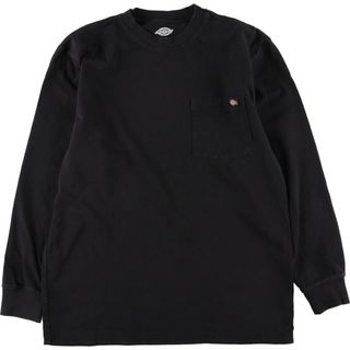 ディッキーズ(Dickies)の古着 ディッキーズ Dickies 無地ポケットロングTシャツ ロンT メンズM /eaa358488(Tシャツ/カットソー(半袖/袖なし))