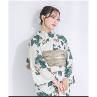 SOUBIEN - SOUBIEN 夏を彩るレディース浴衣2点セット (浴衣+帯)の