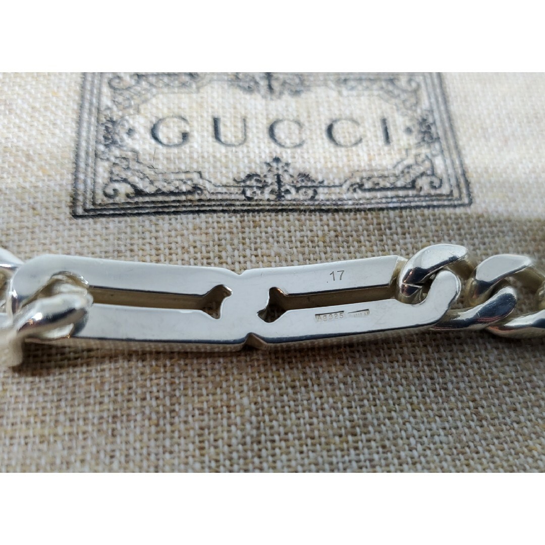 【芸能人愛用 現行品】AAA 西島隆弘愛用 GUCCI ノットブレスレット