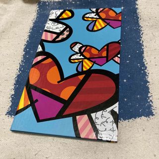 コクヨ(コクヨ)のコクヨ ノート 測量野帳 ROMERO BRITTO方眼 ハートブルー《新品》(ノート/メモ帳/ふせん)