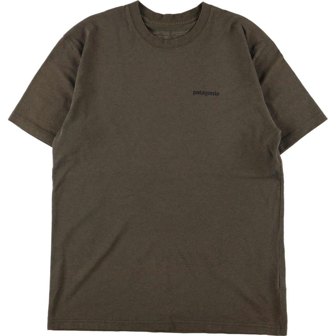 18年製 パタゴニア Patagonia REGULAR FIT 39174FA18 バックプリント 半袖 プリントTシャツ メンズL /eaa359300