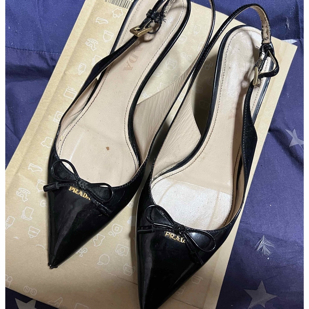 PRADA - 限定値下げ❗️PRADA プラダ ストラップパンプス ミュールの