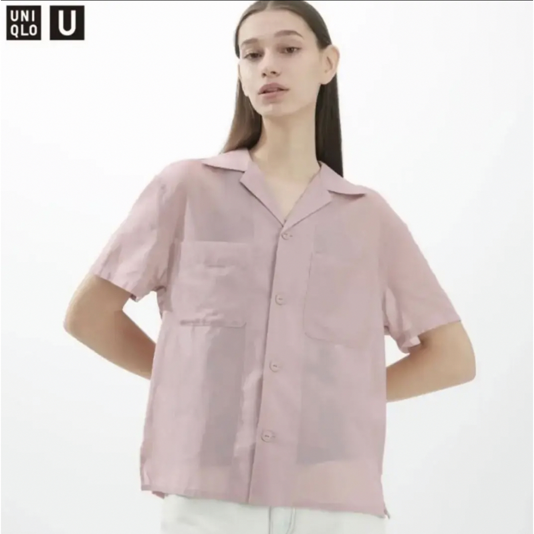 UNIQLO ユニクロ シアーコットンシャツ(半袖) | フリマアプリ ラクマ