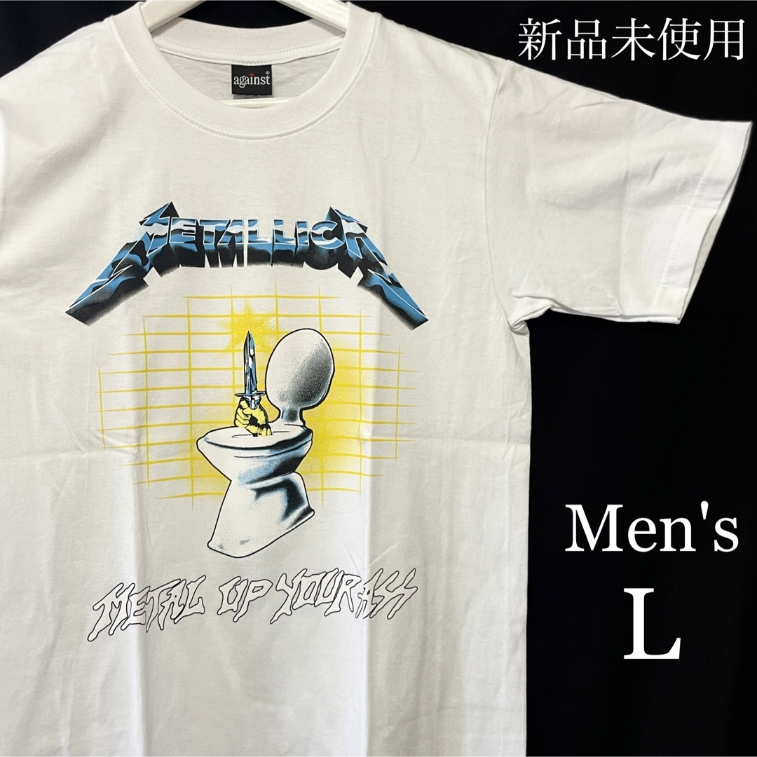 AGAINST - ☆新品☆ メタリカ METALLICA メンズTシャツ Lの通販 by