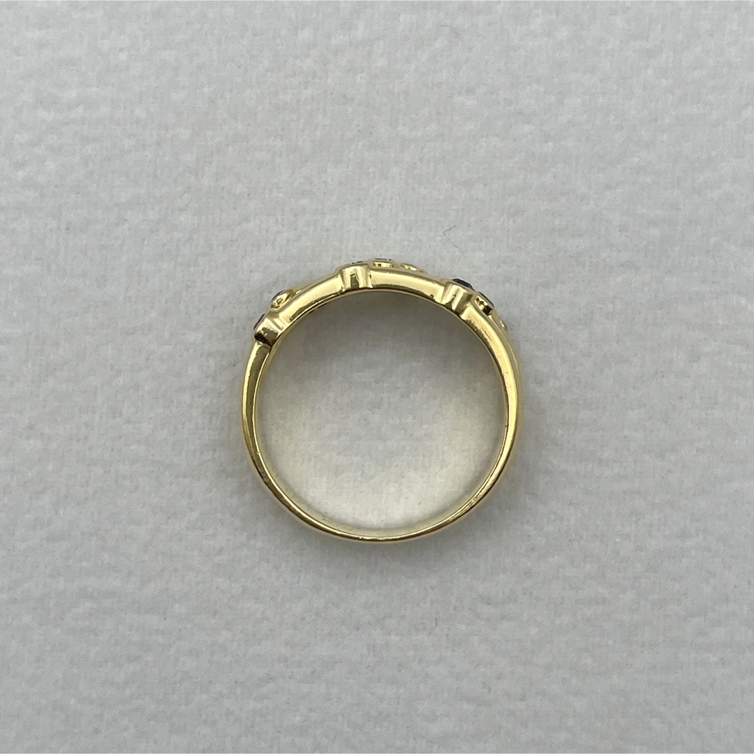 k18 0.3ct 0.1ct リング 5