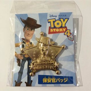 トイストーリー(トイ・ストーリー)のディズニー　トイストーリー　ウッディ　保安官バッチ(キャラクターグッズ)