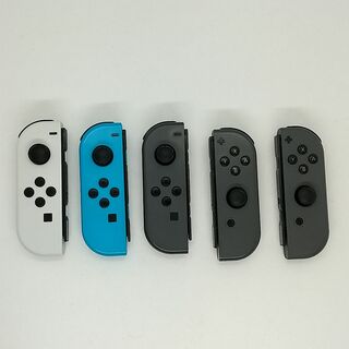 ニンテンドースイッチ(Nintendo Switch)の動作正常　ジョイコン５個セット(家庭用ゲーム機本体)