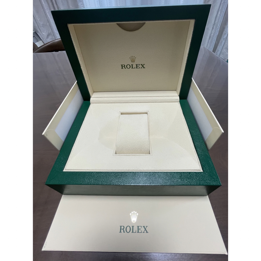 ROLEX ロレックス 箱 保存箱 空箱 外箱 内箱 グリーン 腕時計用-
