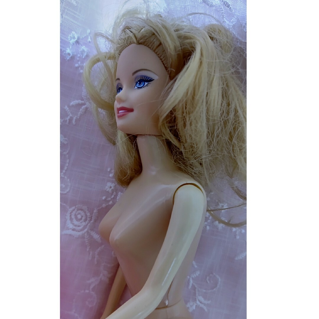 Barbie(バービー)のBarbie 人形 ドレス付き ハンドメイドのぬいぐるみ/人形(人形)の商品写真