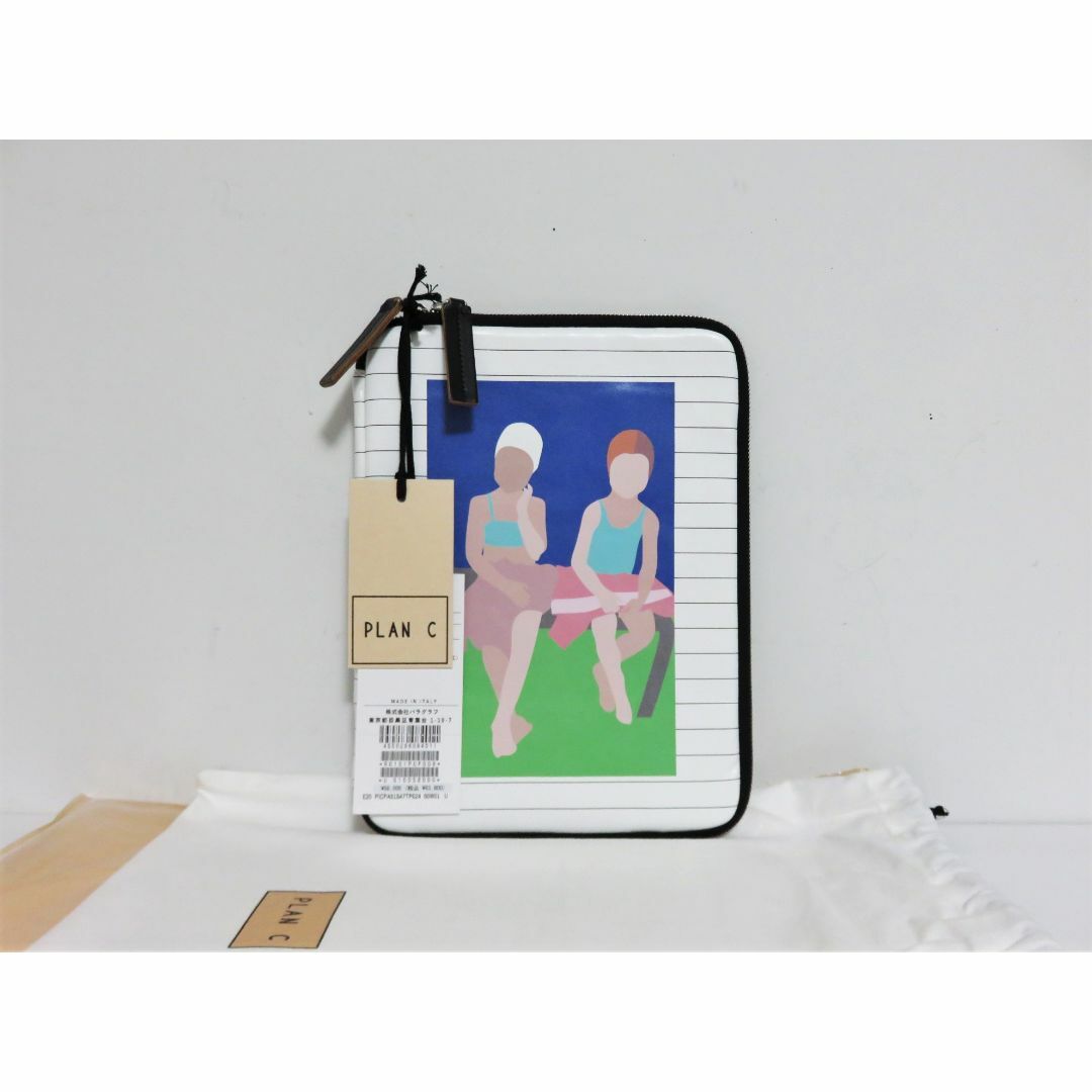 定価6.3万 新品 PLAN C iPad HOLDER ホワイト レッド