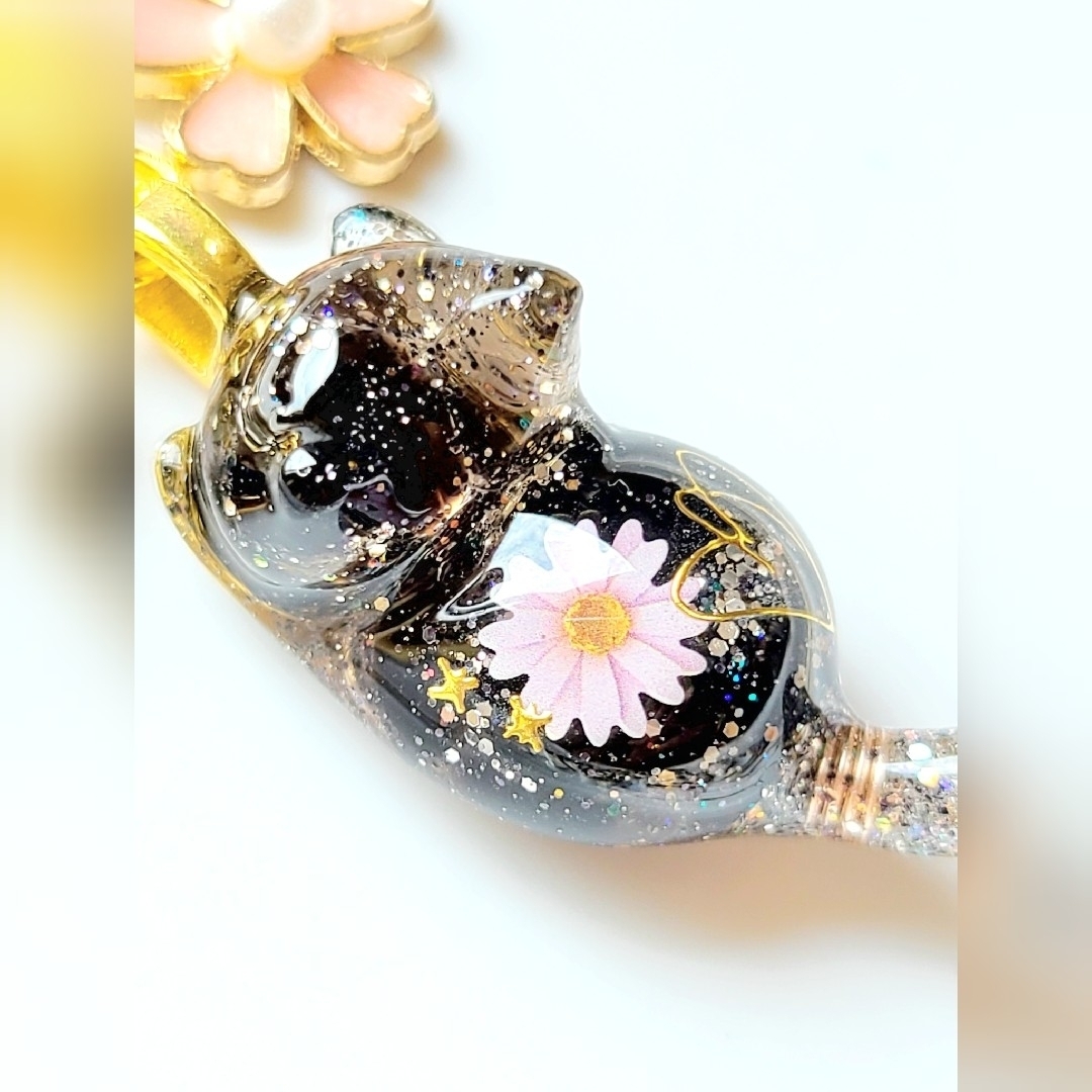 T-Kママ(•ө•)♡様専用】オル猫1点 オルゴナイトの通販 by まんまる猫's