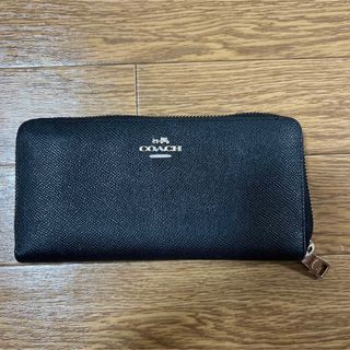 コーチ(COACH)のコーチ　coach 長財布　黒　ブラック(財布)