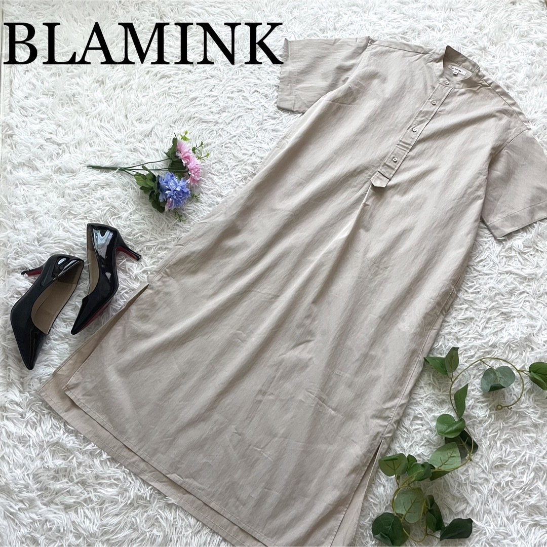 BLAMINK maaaaru様専用セレブブラミンク シャツワンピース