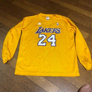 アディダス(adidas)のADDIDAS メッシュシャツ　LAKERS コービー　サイズＬ(Tシャツ/カットソー(七分/長袖))