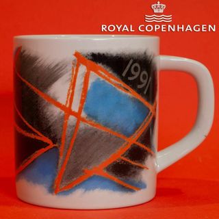 ロイヤルコペンハーゲン(ROYAL COPENHAGEN)のロイヤル・コペンハーゲン イヤーマグ Lサイズ 1991年(食器)