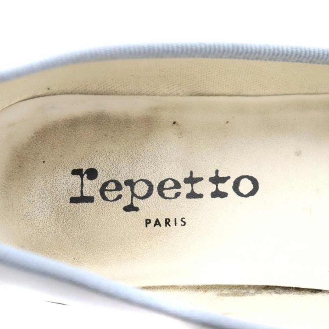 repetto(レペット)のレペット Repetto バレエシューズ エナメル 38 24.0cm 水色 レディースの靴/シューズ(バレエシューズ)の商品写真