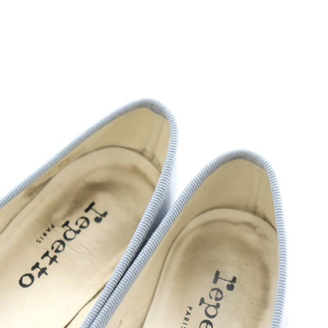 repetto(レペット)のレペット Repetto バレエシューズ エナメル 38 24.0cm 水色 レディースの靴/シューズ(バレエシューズ)の商品写真