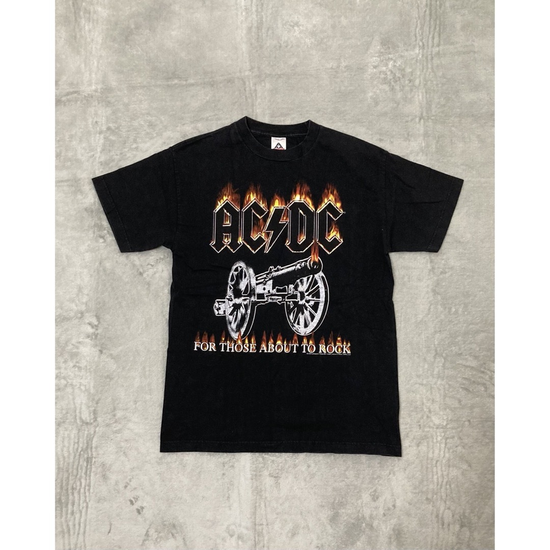 希少 VINTAGE 04年 AC/DC プリント バンド Tシャツ