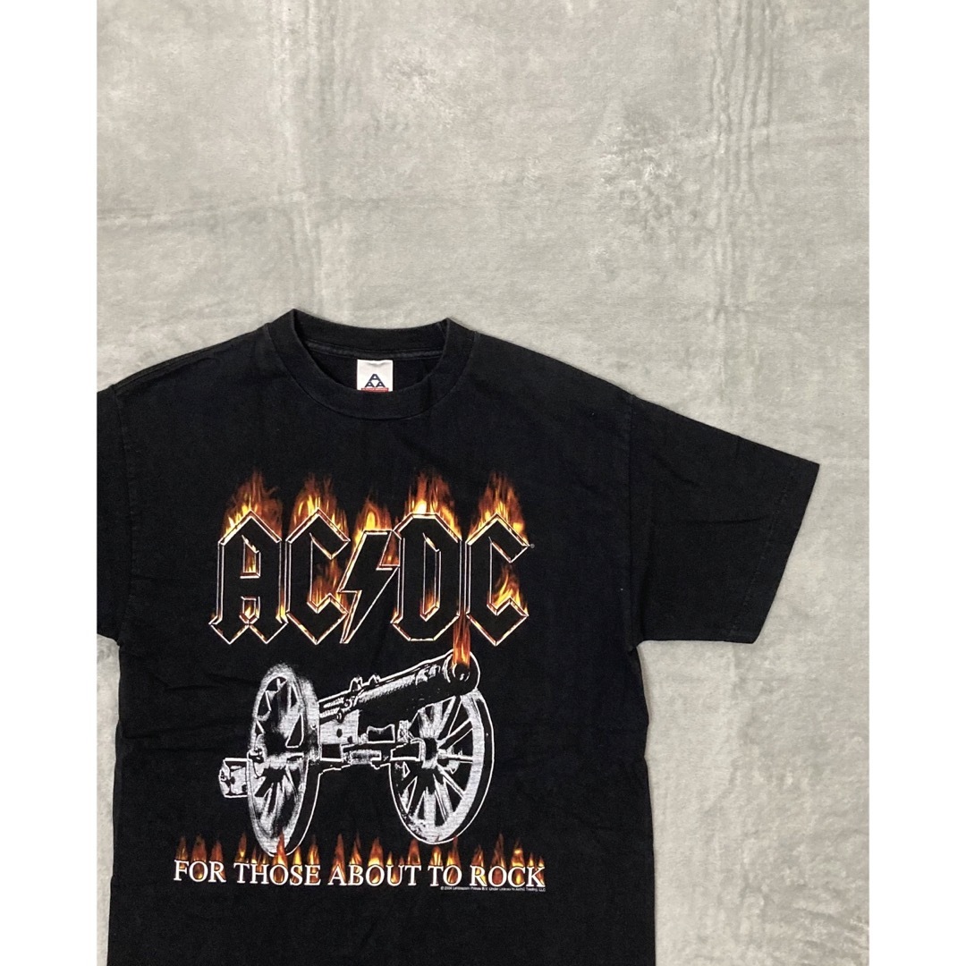 希少 VINTAGE 04年 AC/DC プリント バンド Tシャツ - Tシャツ