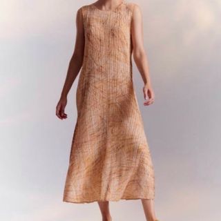 プリーツプリーズイッセイミヤケ(PLEATS PLEASE ISSEY MIYAKE)のプリーツプリーズ　イッセイミヤケ　breezeブリーズ　フレアワンピース(ロングワンピース/マキシワンピース)