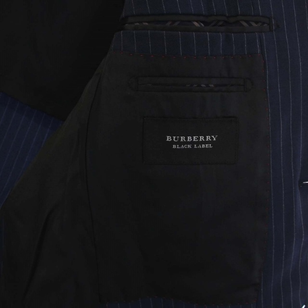BURBERRY BLACK LABEL(バーバリーブラックレーベル)のバーバリーブラックレーベル シングル テーラードジャケット 2B 38L 紺 メンズのジャケット/アウター(テーラードジャケット)の商品写真