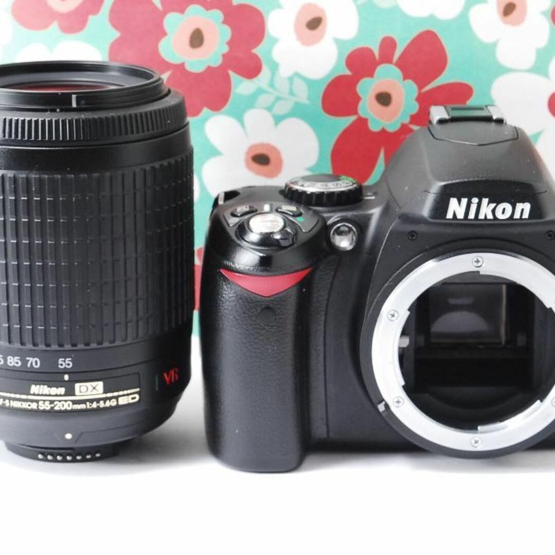 Nikon - ❤️小さい軽い簡単綺麗❤Nikon Ｄ40❤届いてすぐ使える