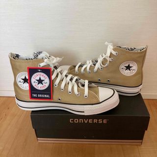 コンバース(CONVERSE)のコンバース COOVERS ハイカットスニーカー ベージュ 25㎝(スニーカー)