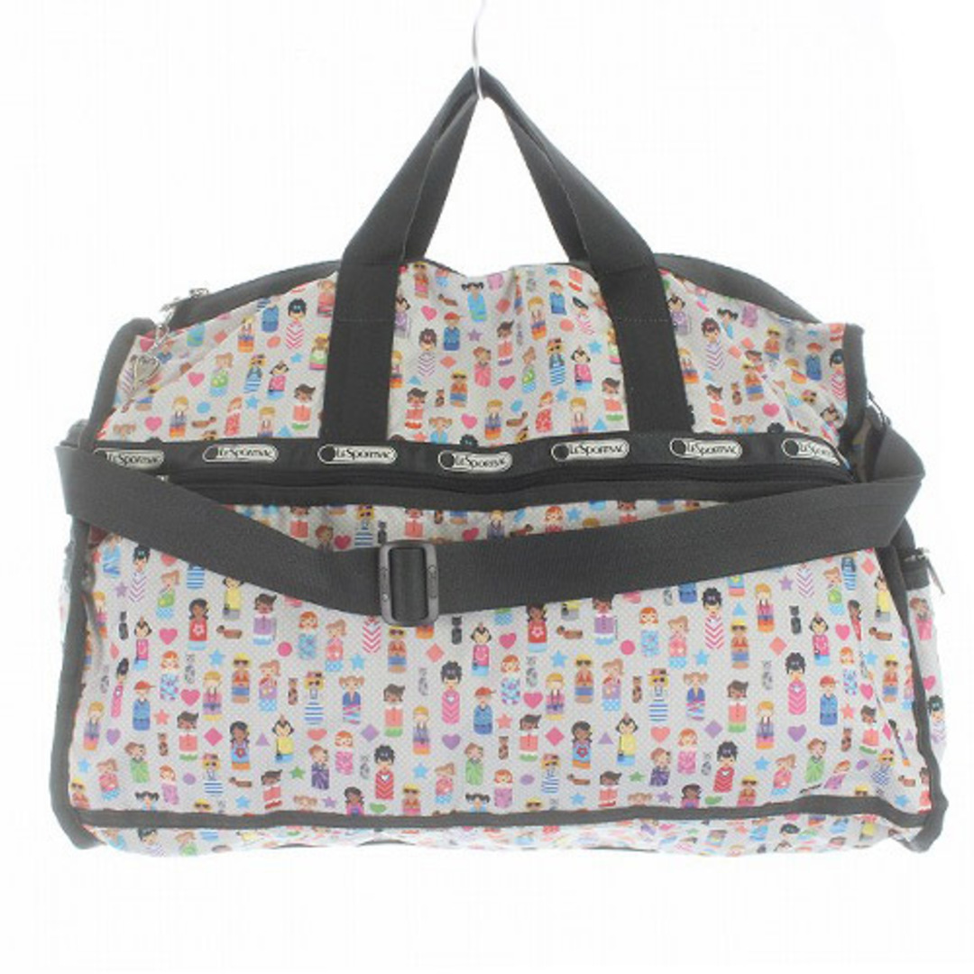 LeSportsac(レスポートサック)のレスポートサック ボストンバッグ ショルダーバッグ ライトグレー グレー レディースのバッグ(ショルダーバッグ)の商品写真