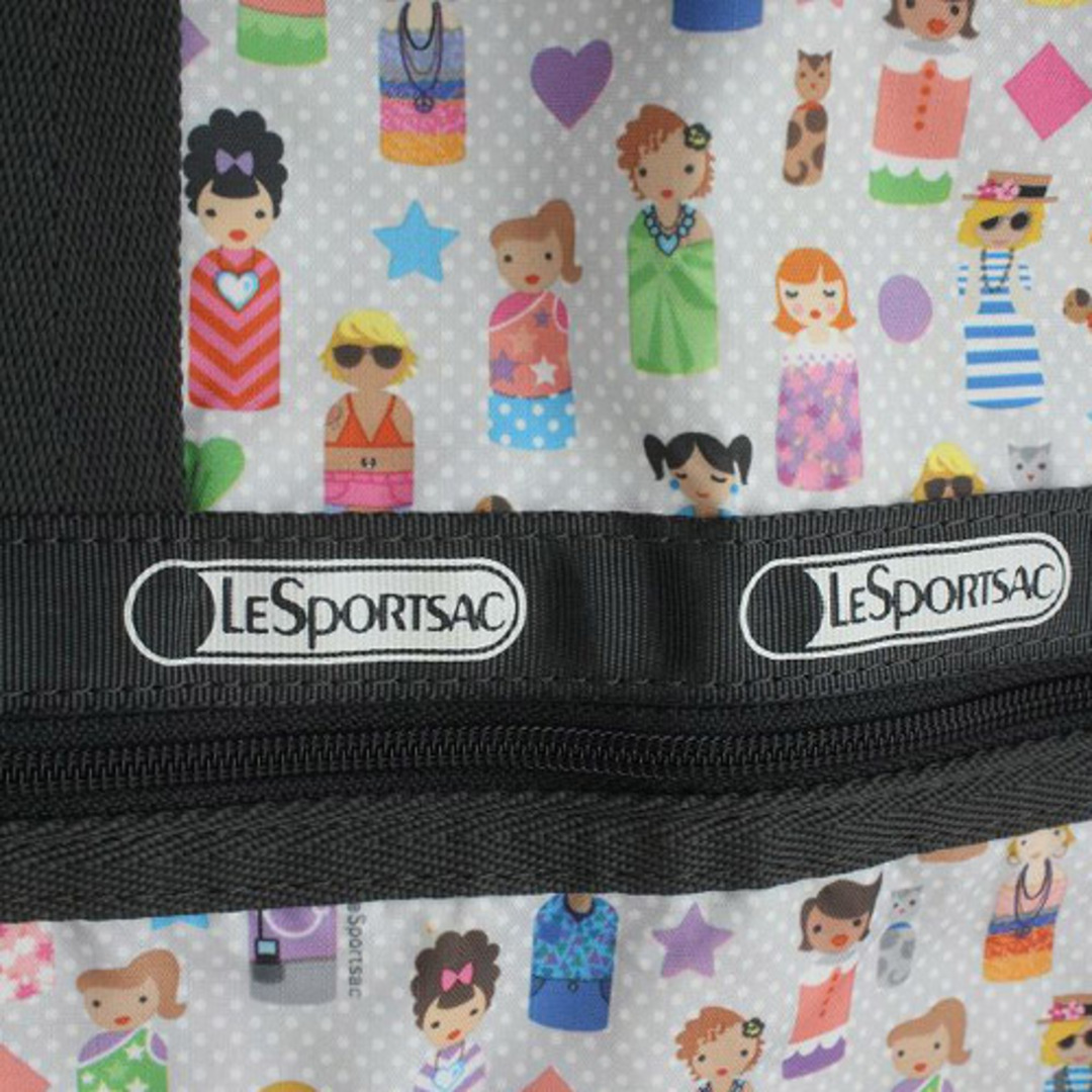 LeSportsac(レスポートサック)のレスポートサック ボストンバッグ ショルダーバッグ ライトグレー グレー レディースのバッグ(ショルダーバッグ)の商品写真