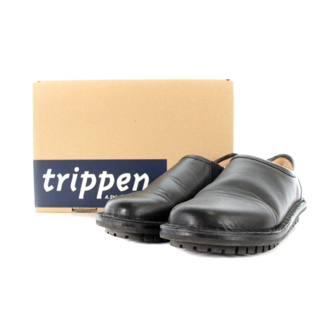 trippen - トリッペン trippen YEN スリッポン レザー 35 23cm 黒 の
