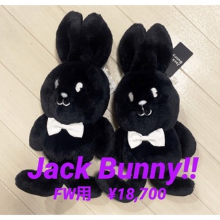 ジャックバニー(JACK BUNNY!!)の2点！新品■18,700円【ジャックバニー 】フェアウェイ用  ヘッドカバー(その他)