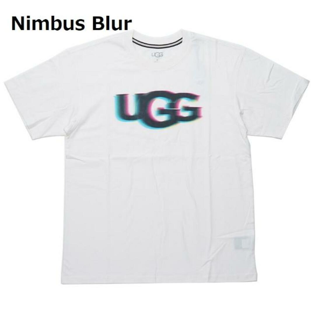 UGG(アグ) 1132417 RHETT SS LOGO TEE FL Tar Seal Graphic Outline 1