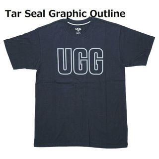 アグ(UGG)のUGG(アグ) 1132417 RHETT SS LOGO TEE FL Tar Seal Graphic Outline(Tシャツ/カットソー(半袖/袖なし))