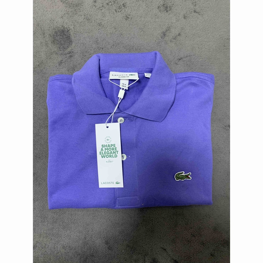 新品Lacosteラコステクラシックフィット半袖 アメリカM サイズ日本未