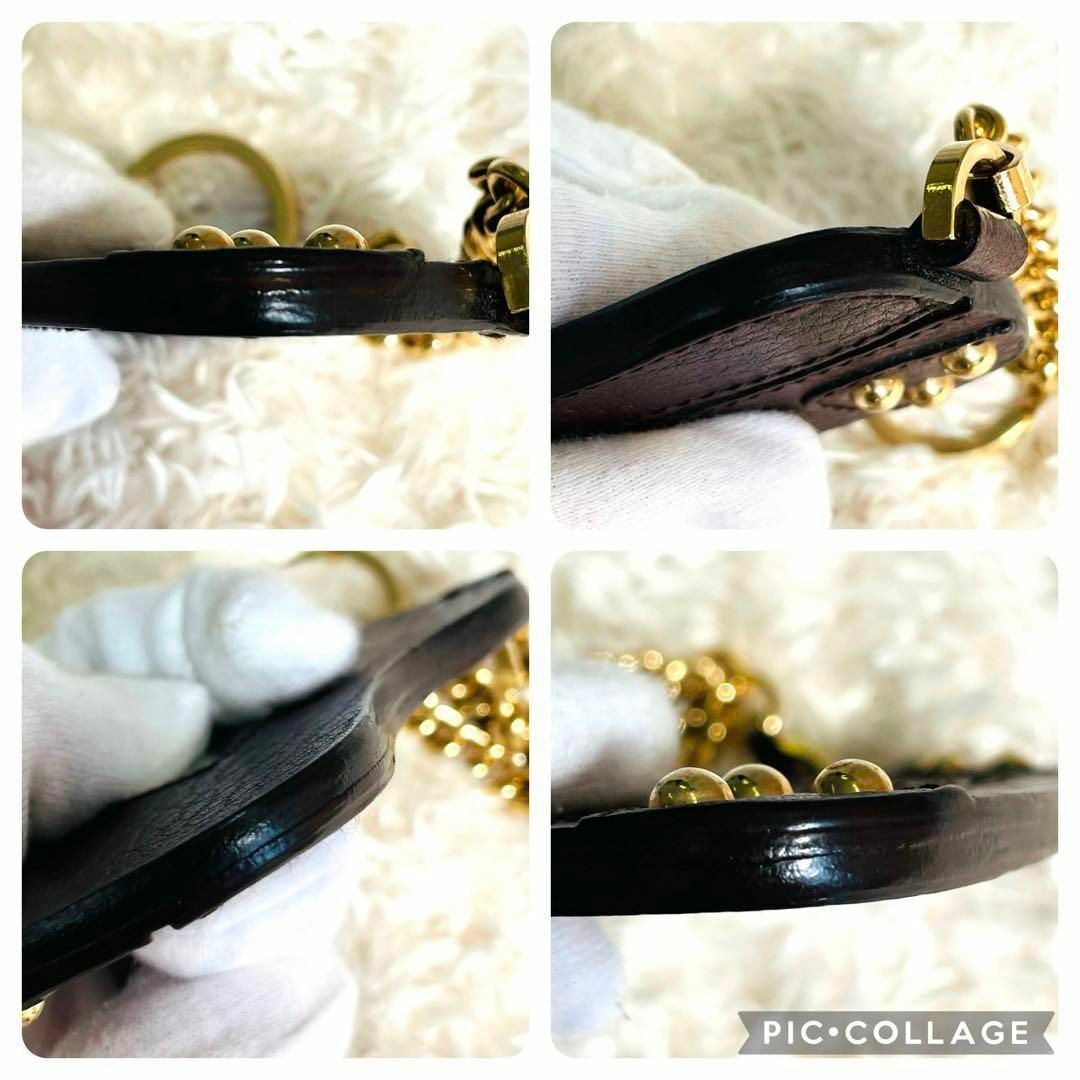 DOLCE&GABBANA(ドルチェアンドガッバーナ)の【DOLCE&GABBANA/美品】キーリング【チャーム/ミラー/ゴールド金具 レディースのファッション小物(キーホルダー)の商品写真